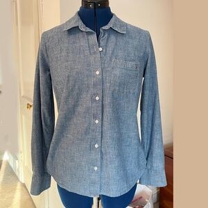 Tommy  Chambray Button-down Shirt, SM